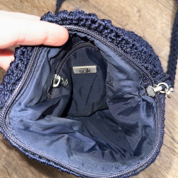 The Sak • Crochet Black Crossbody - Picture 7 of 11